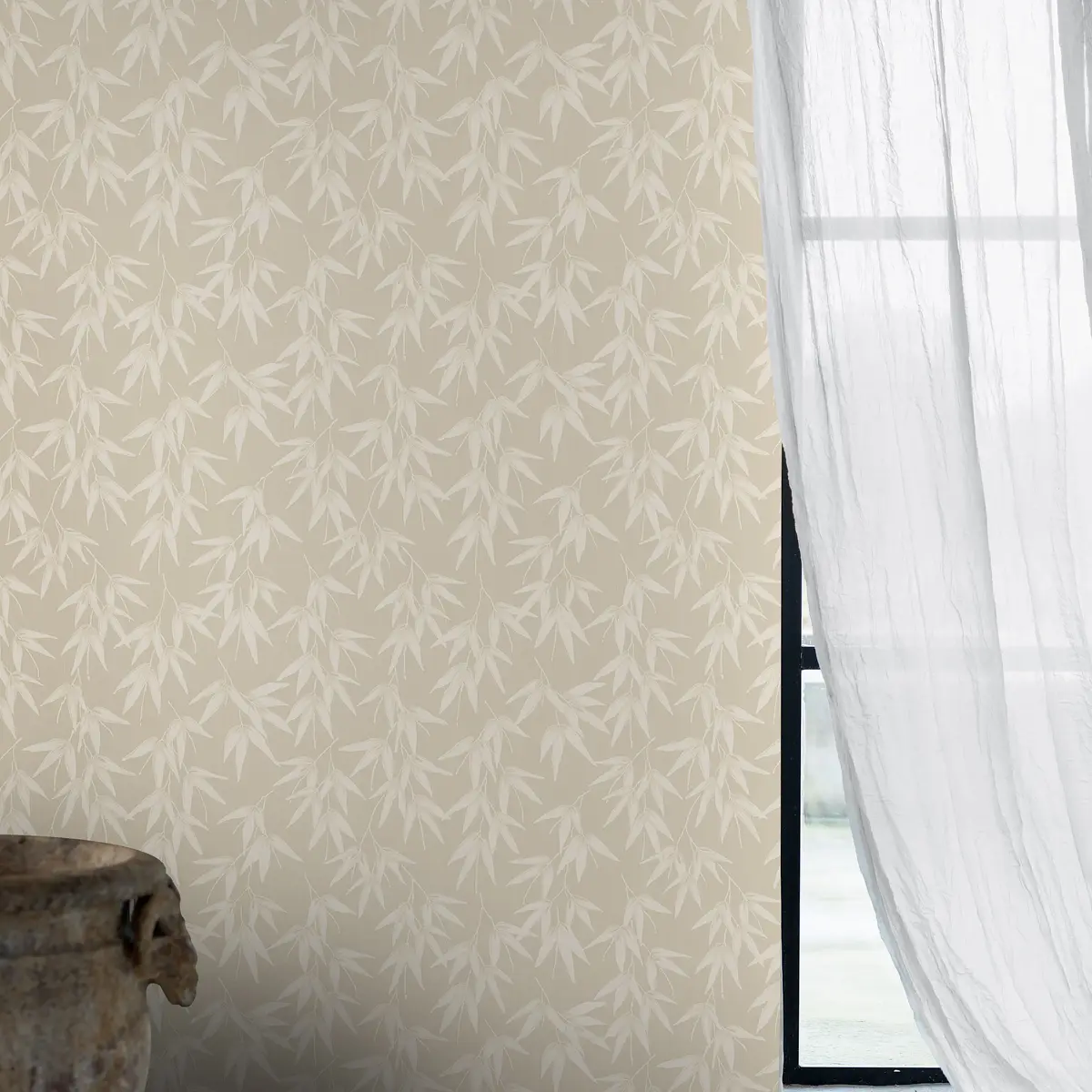 BAMBOO GARDEN_ STONE SHIMMER