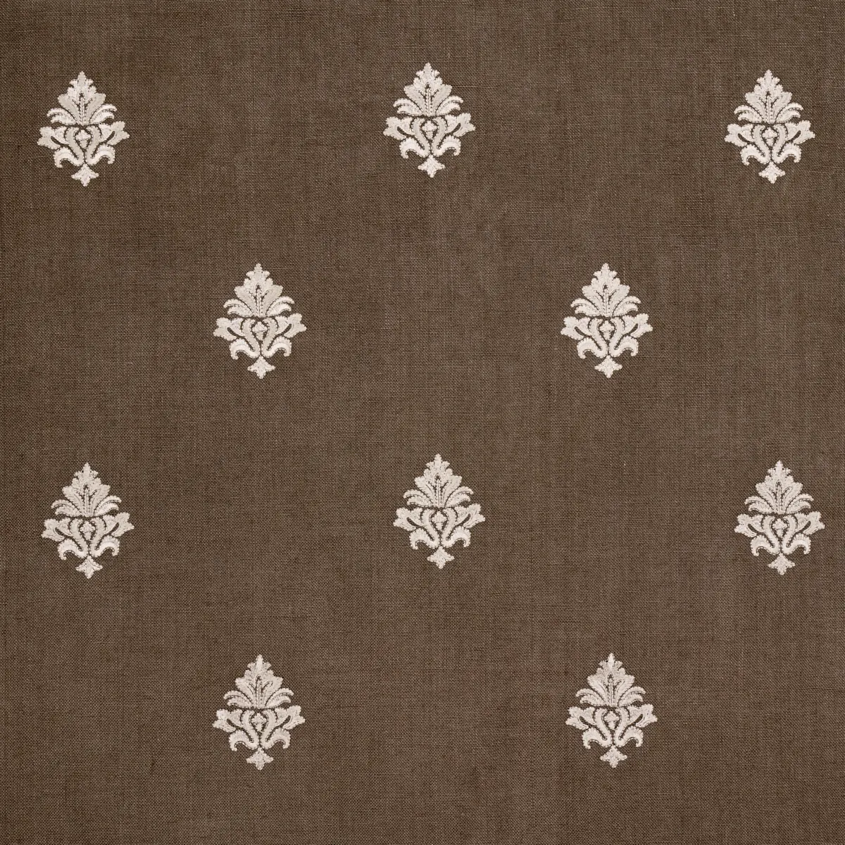 Lorenzo Embroidery_ COFFEE BEAN