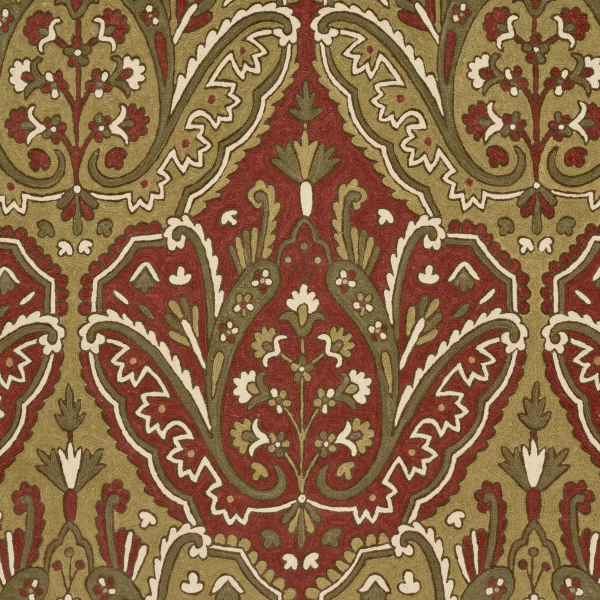 Maharajah Crewel Embroidery_ POMPEII