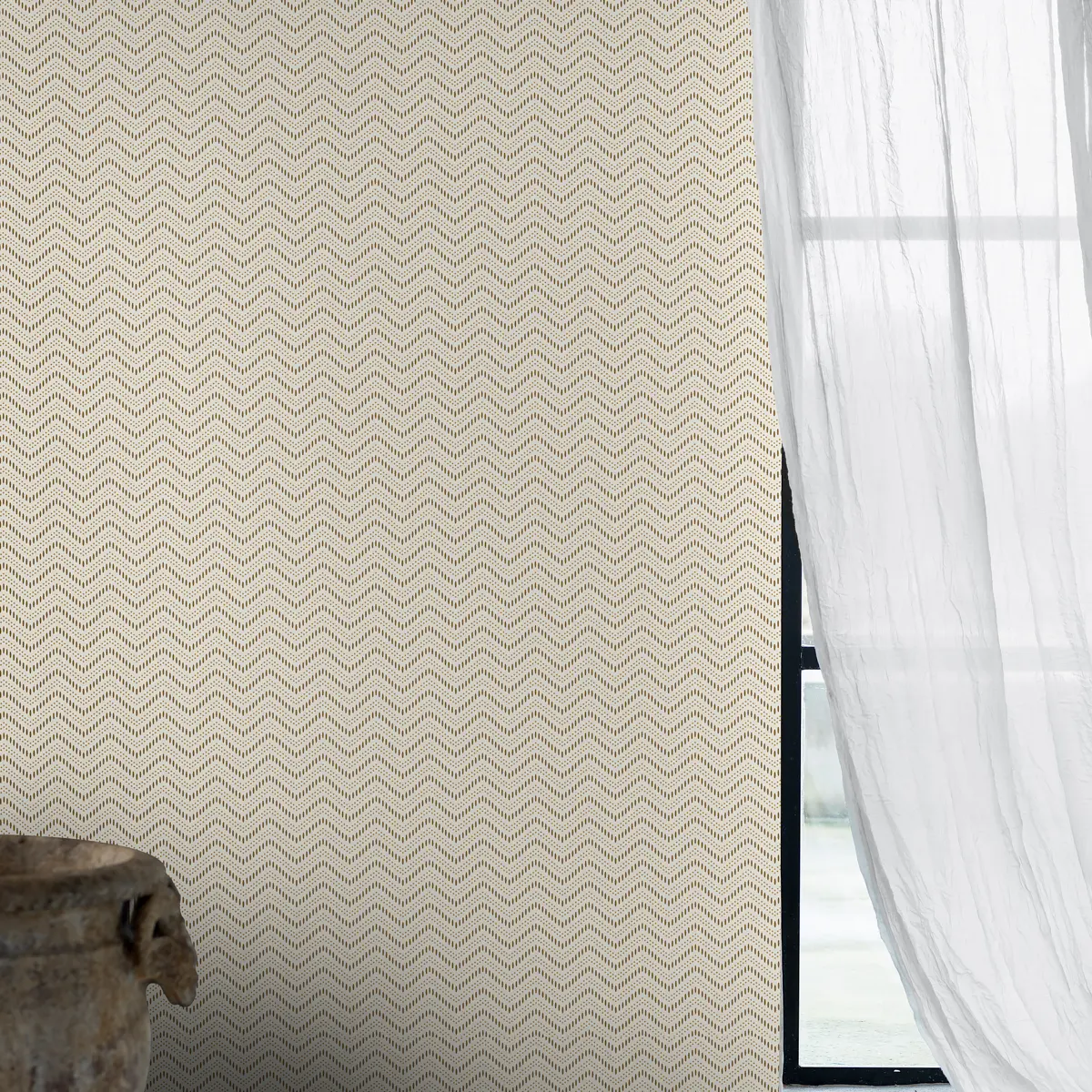 CHEVRON DOTS_ NATURAL