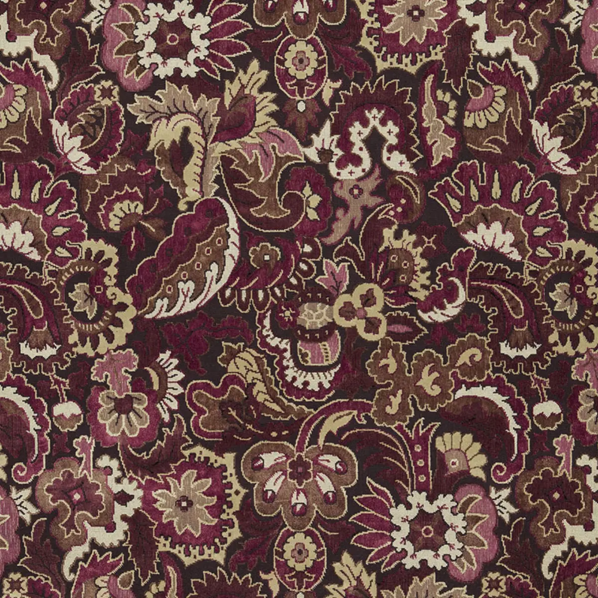VELOURS ORIENTAL_ AUBERGINE