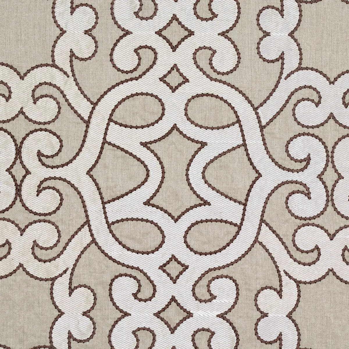 AMBOISE LINEN EMBROIDERY_ GREIGE
