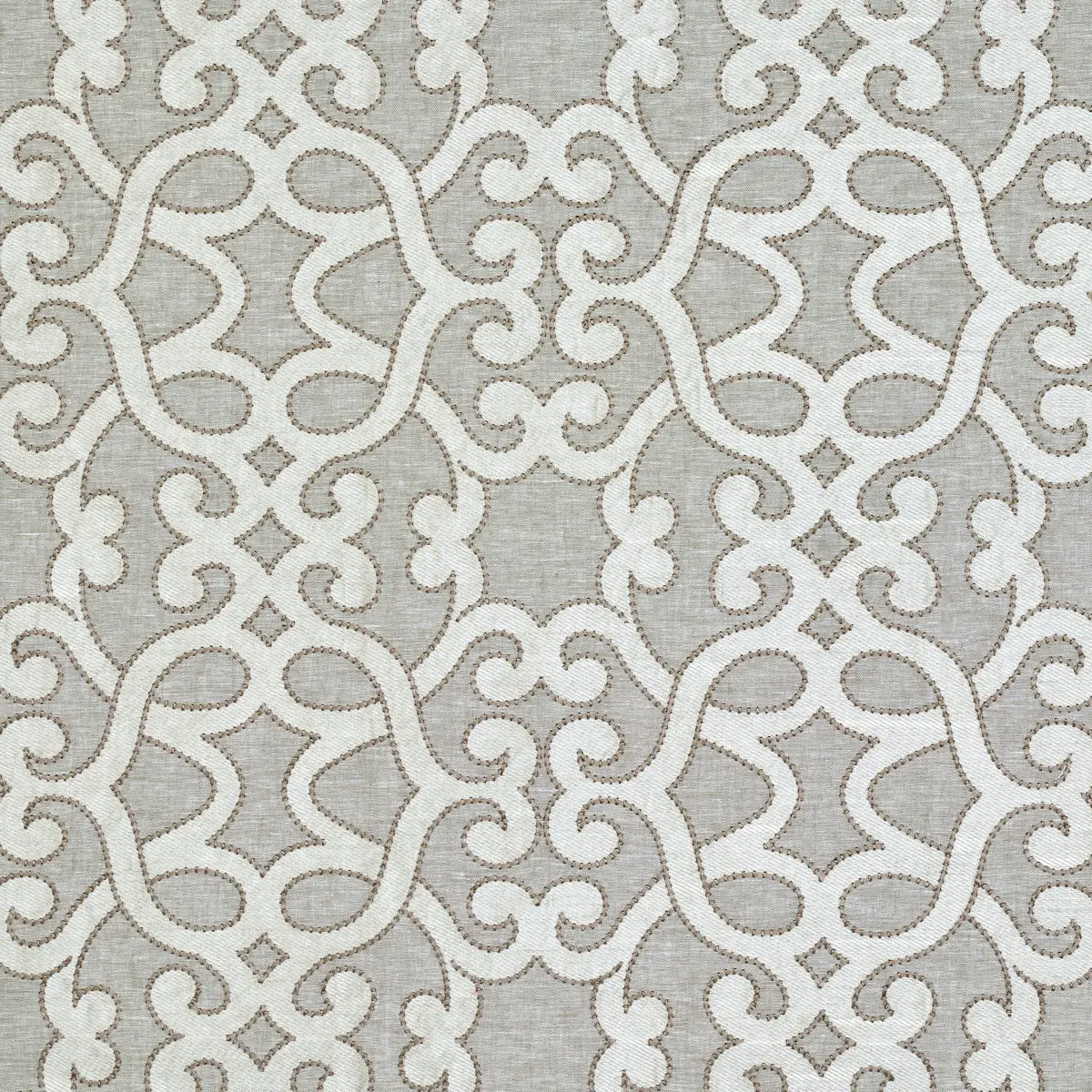 AMBOISE LINEN EMBROIDERY_ OYSTER