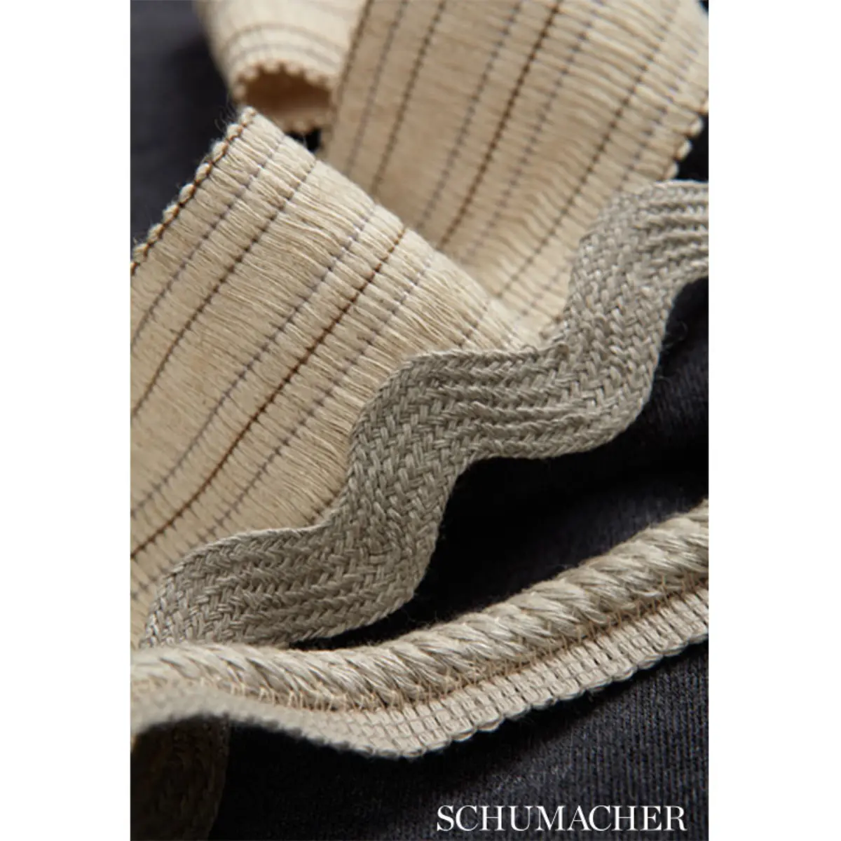 LAURENT LINEN RICKRACK_ STRING