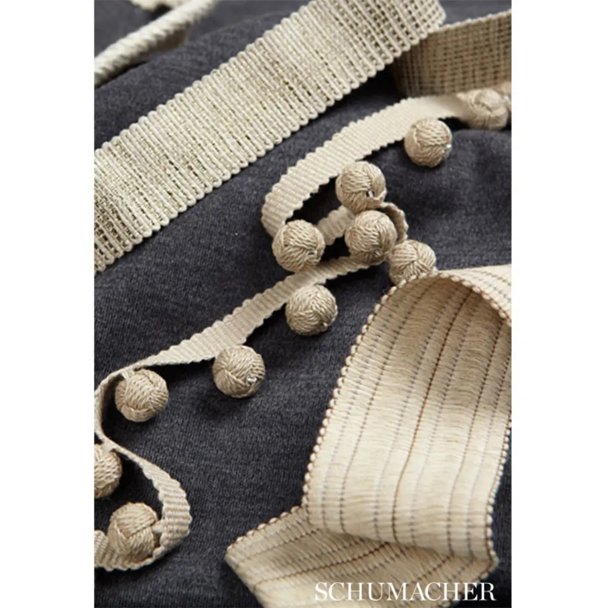 PIERRE BOBBLE FRINGE_ GREIGE