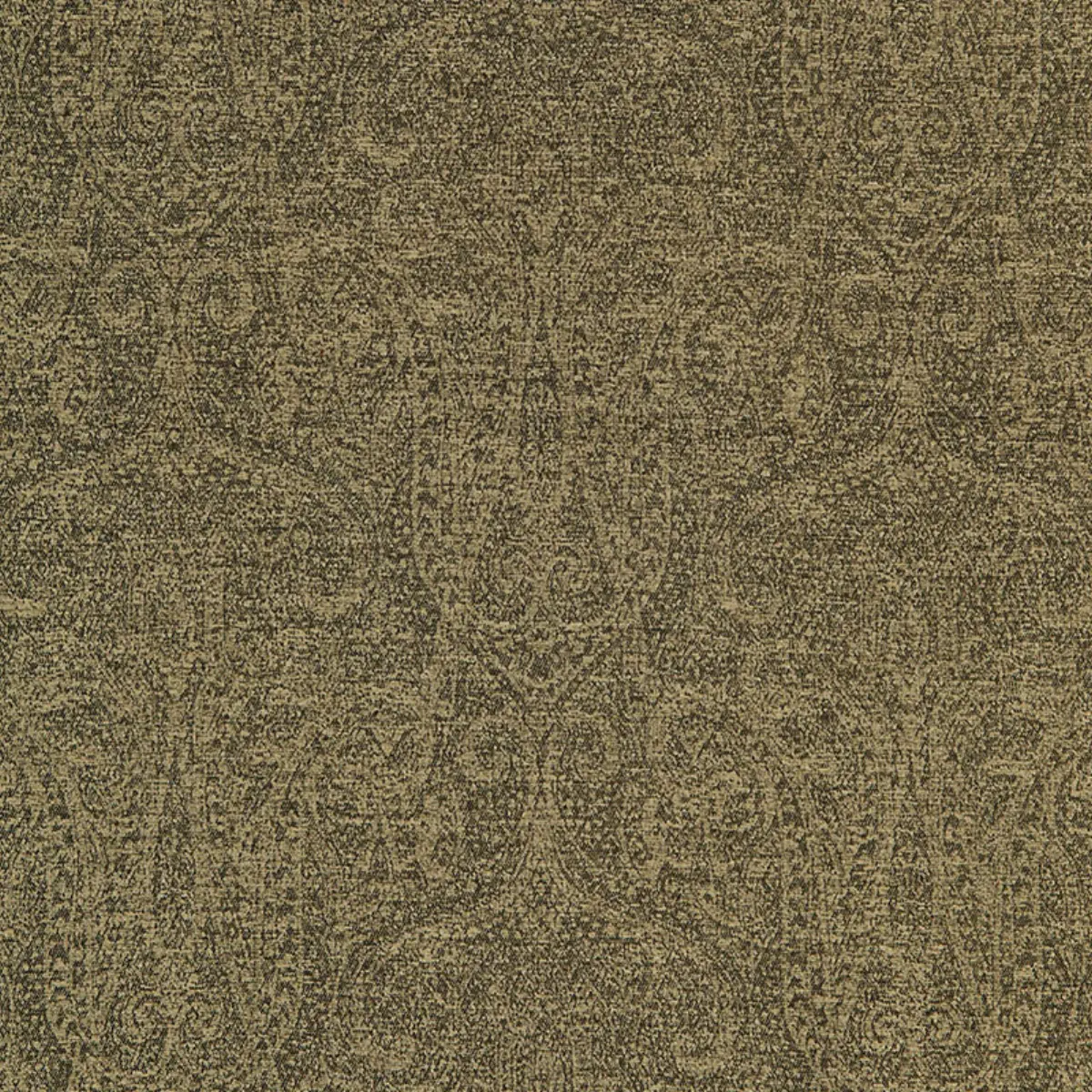 ASTOR CHENILLE PAISLEY_ EBONY