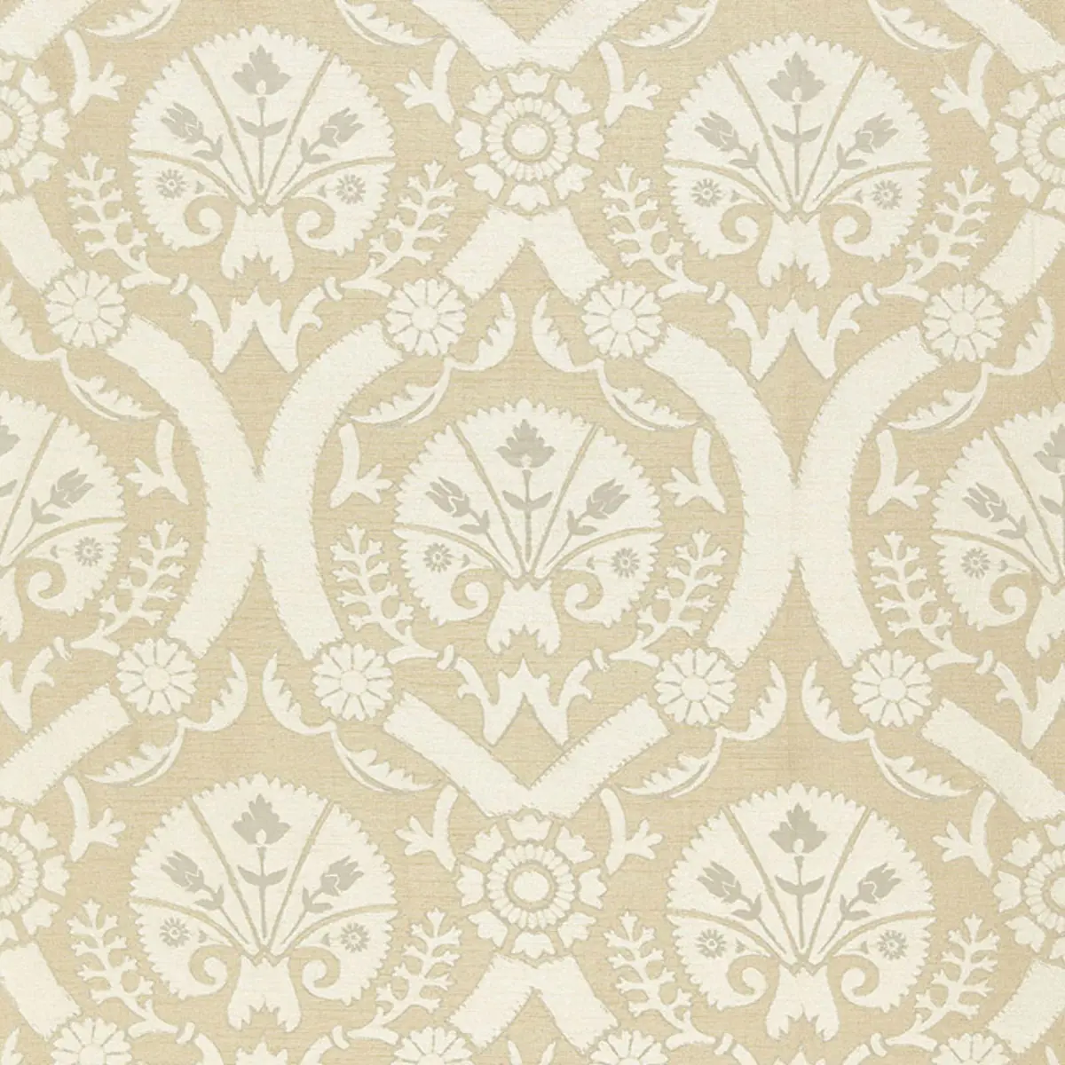 TAZA DAMASK_ CHAMPAGNE