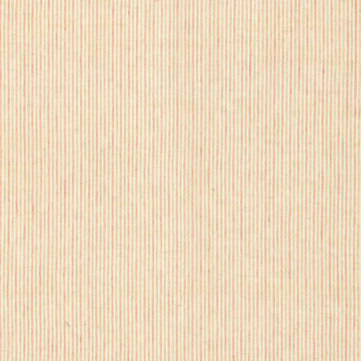 MACKAY LINEN STRIPE SHEER_ RED EARTH