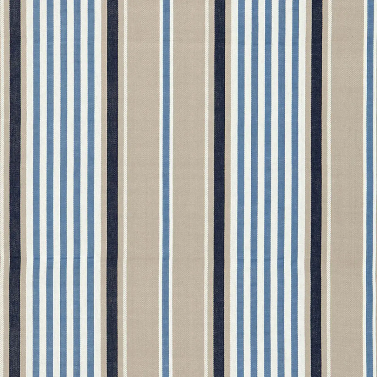 MINZER COTTON STRIPE_ INDIGO