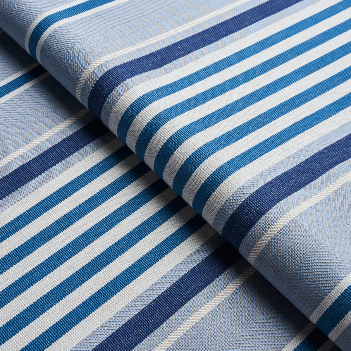 MINZER COTTON STRIPE_ BLUE