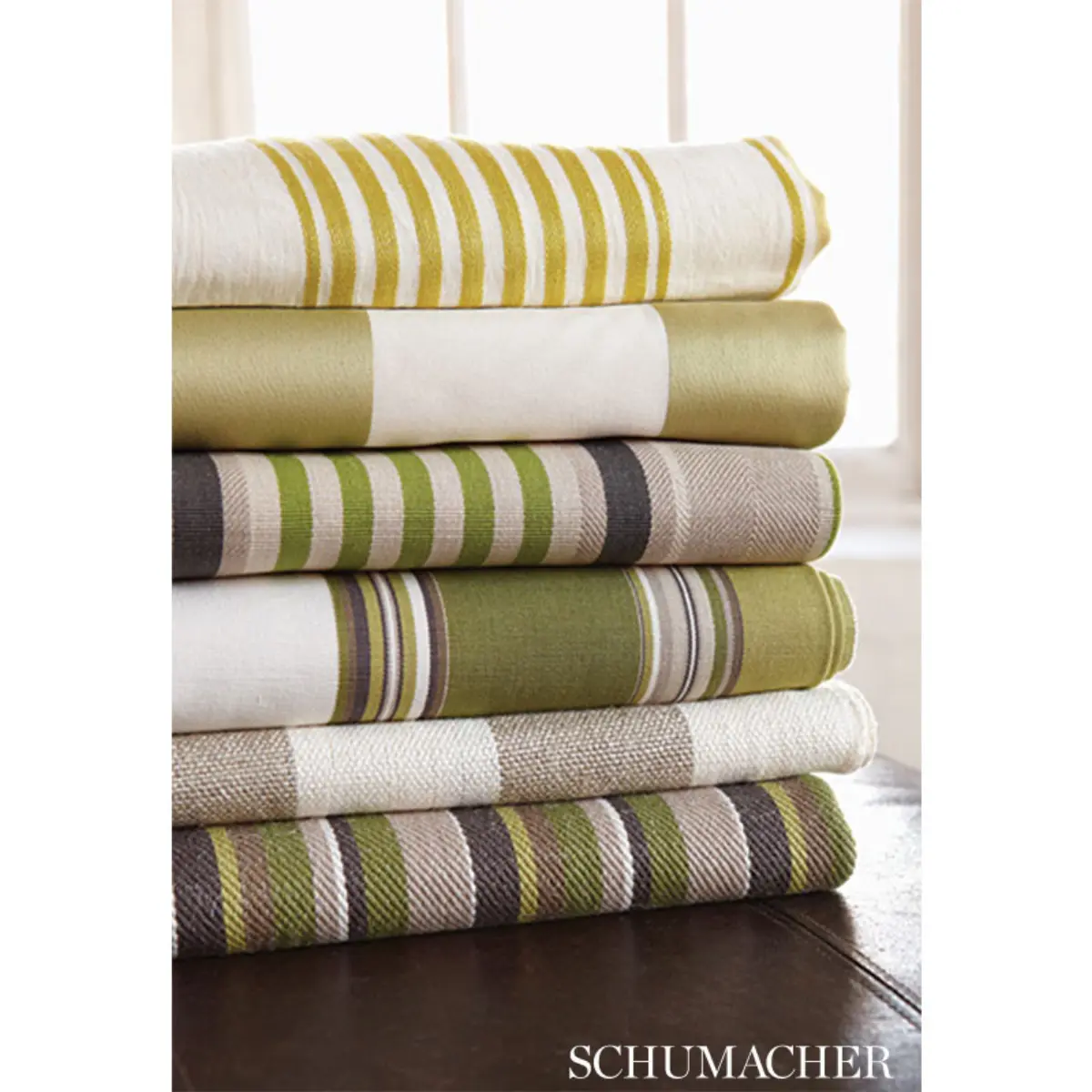 SUMMERVILLE LINEN STRIPE_ LIMEADE