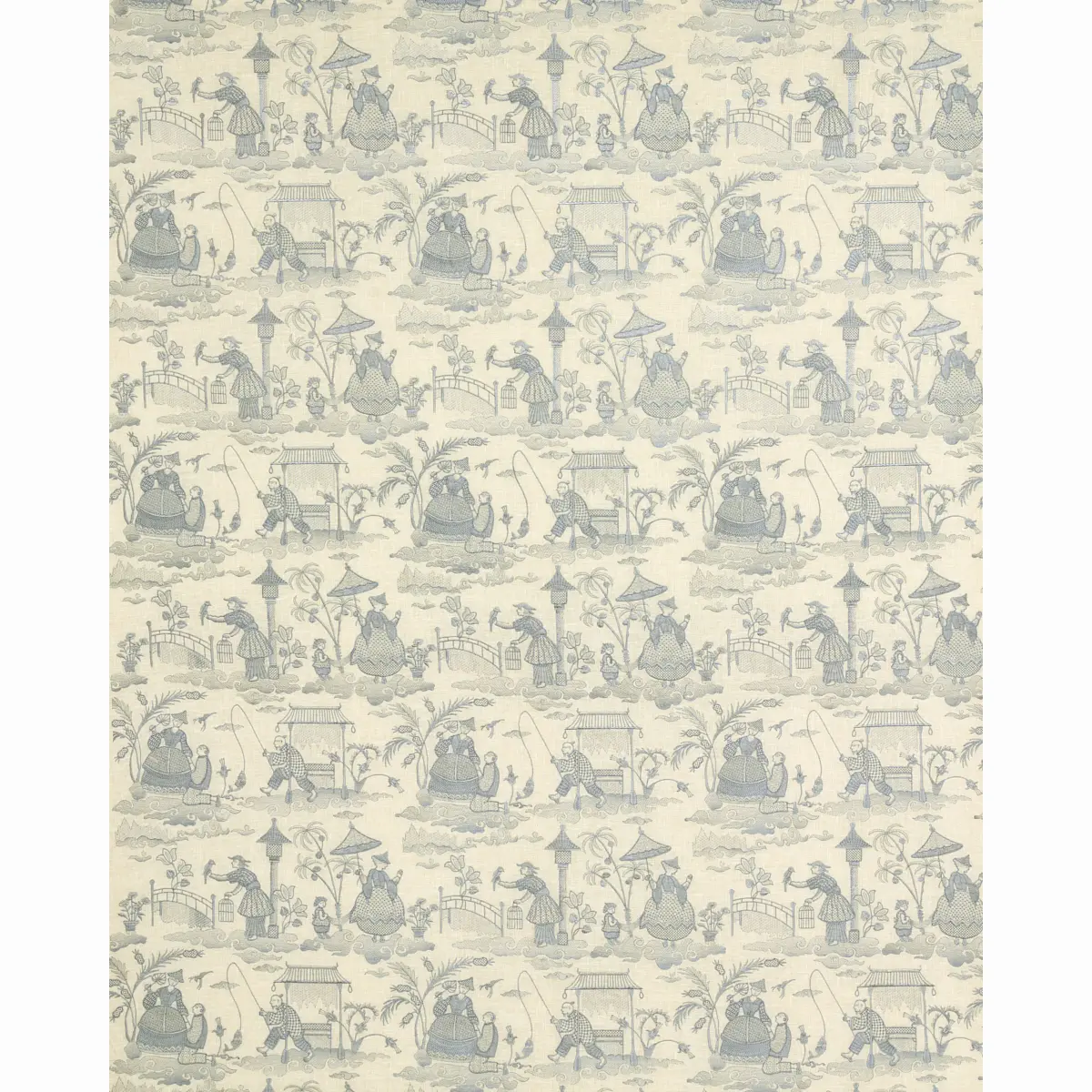 Bassano Embroidered Toile_ DELFT