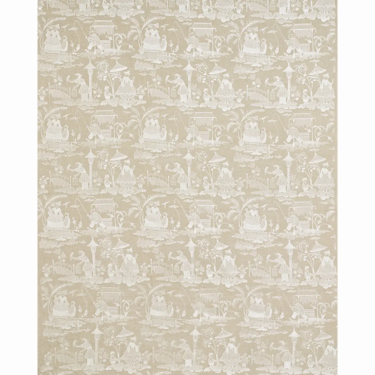 Bassano Embroidered Toile_ LINEN