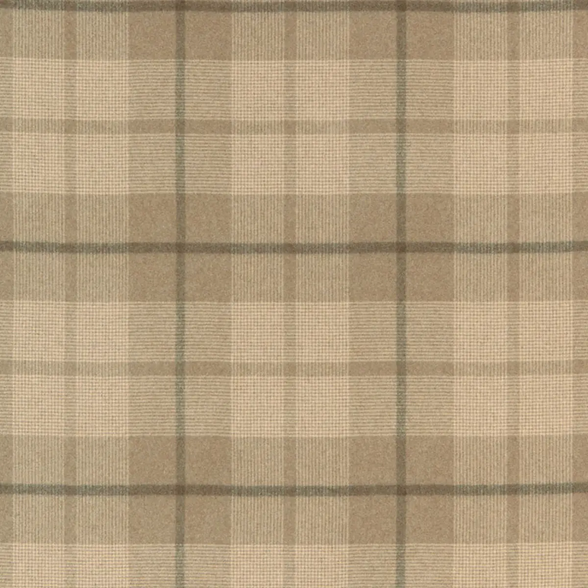 MONTANA WOOL PLAID_ BUCKSKIN
