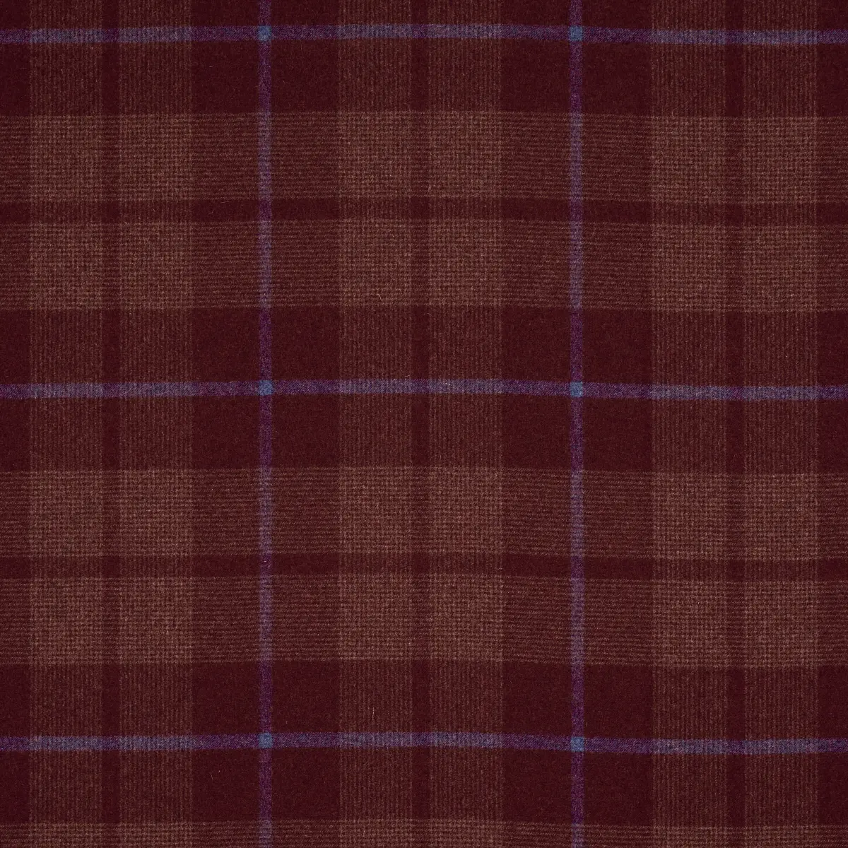 MONTANA WOOL PLAID_ BURGUNDY