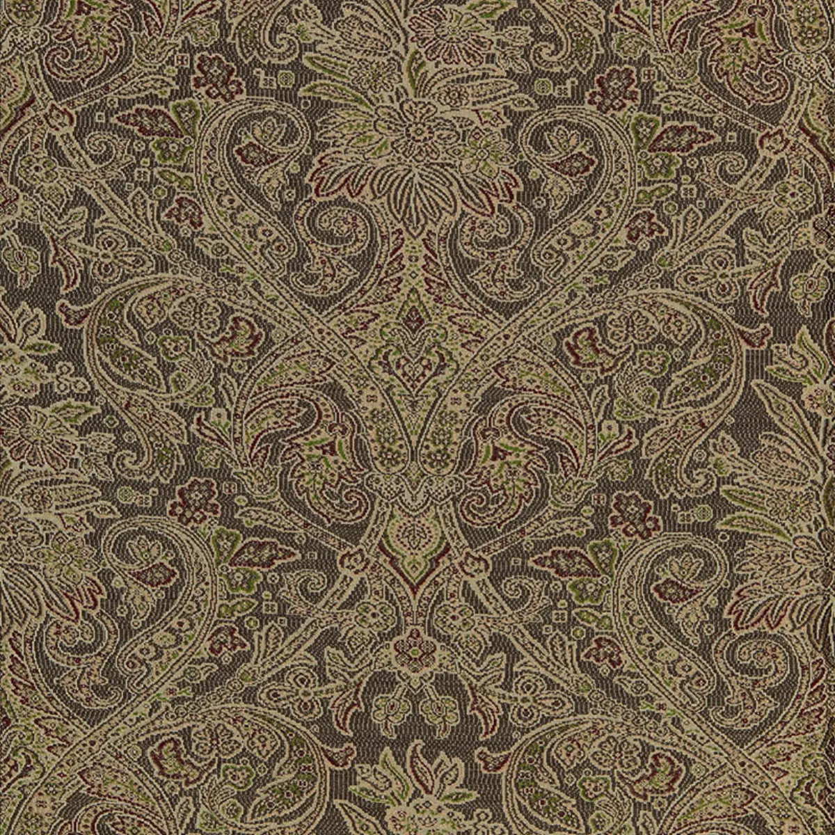 SINCLAIR WOOL PAISLEY_ ASH