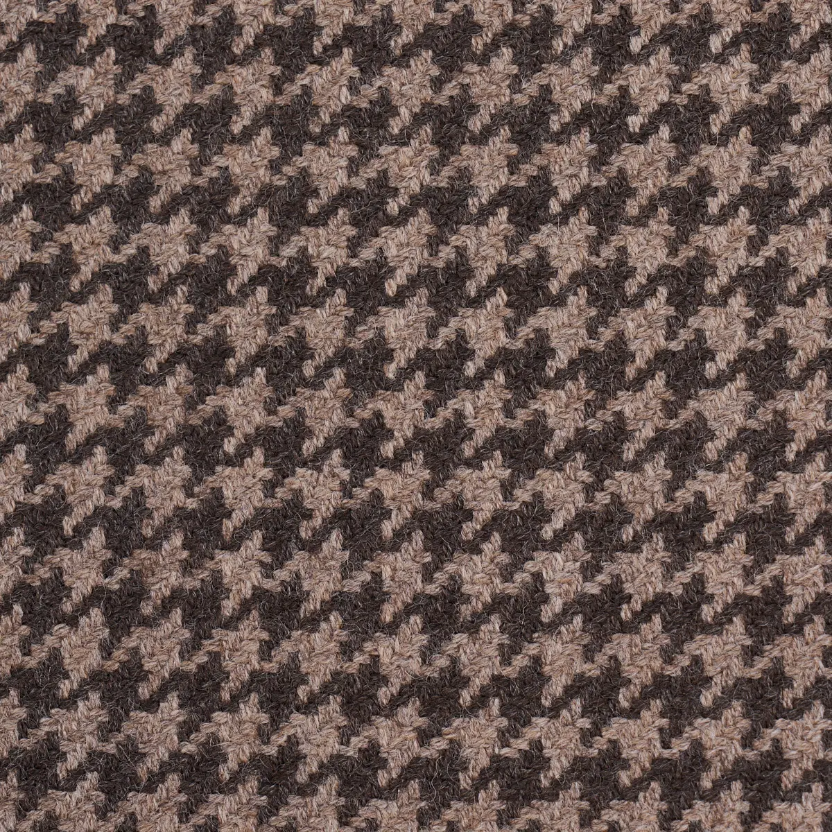 HUSTON WOOL HOUNDSTOOTH_ SABLE