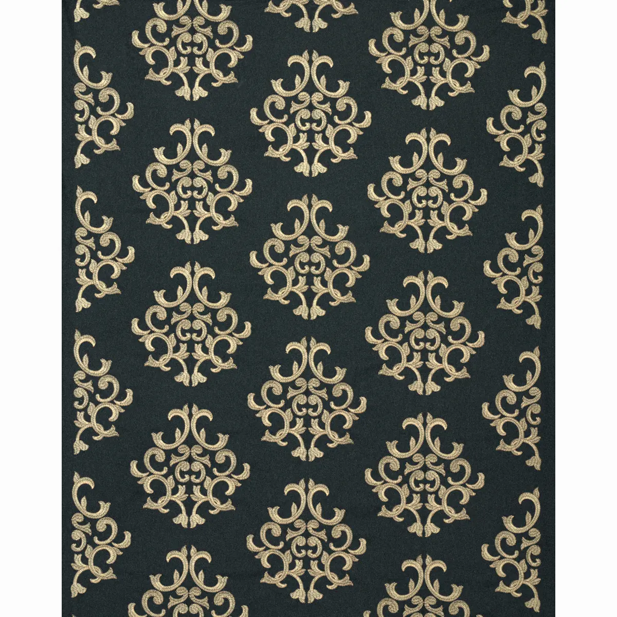 Byron Embroidered Wool_ CHARCOAL