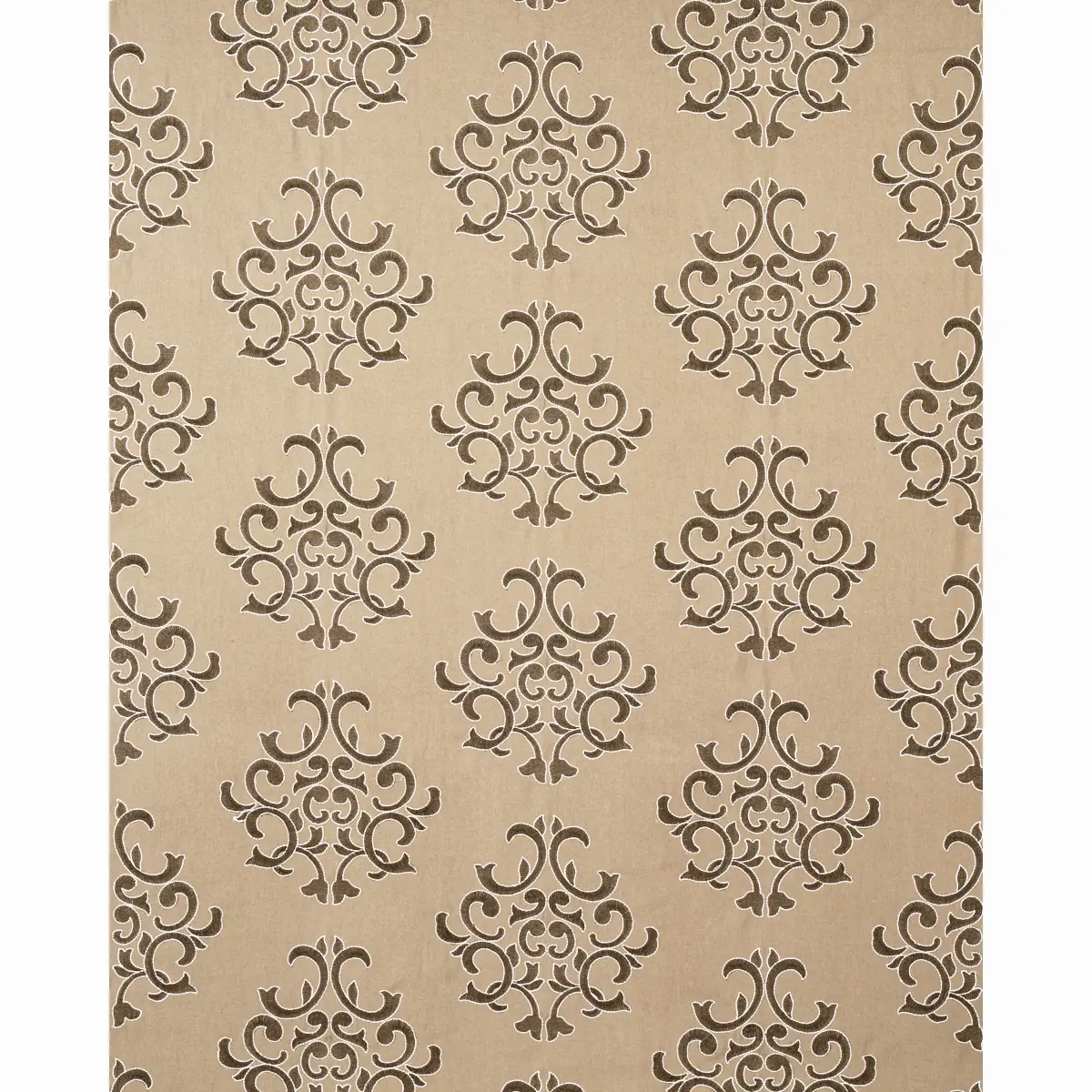 Byron Embroidered Wool_ BUCKSKIN
