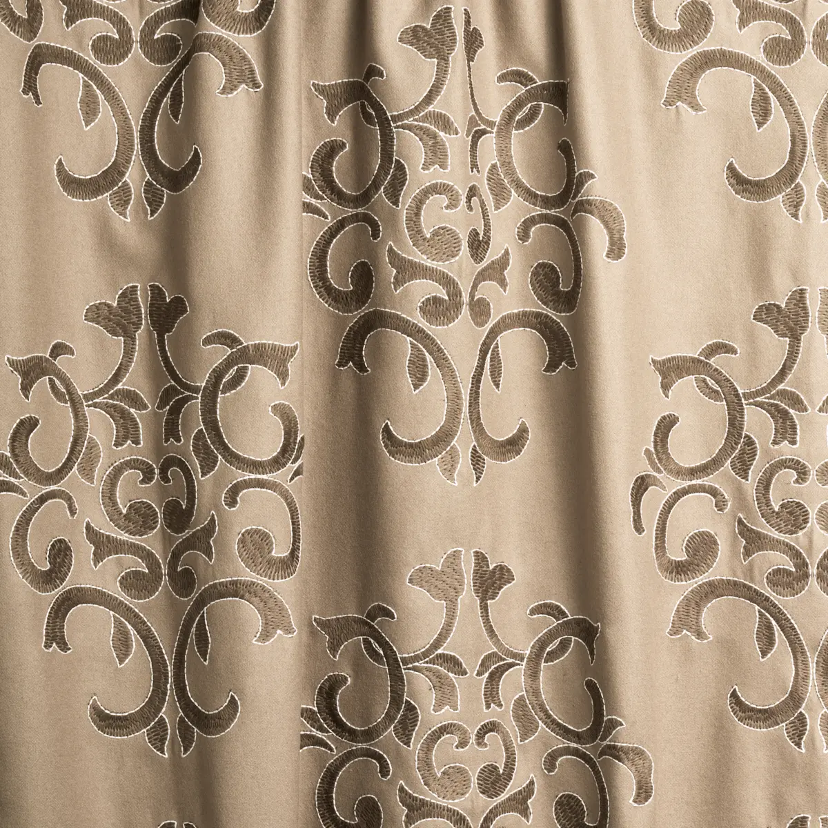 Byron Embroidered Wool_ BUCKSKIN
