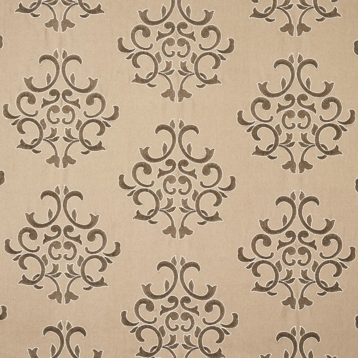 Byron Embroidered Wool_ BUCKSKIN