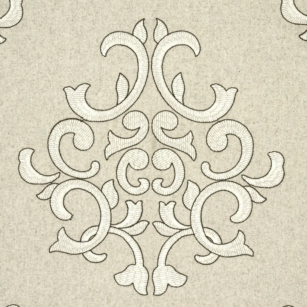 Byron Embroidered Wool_ OAT