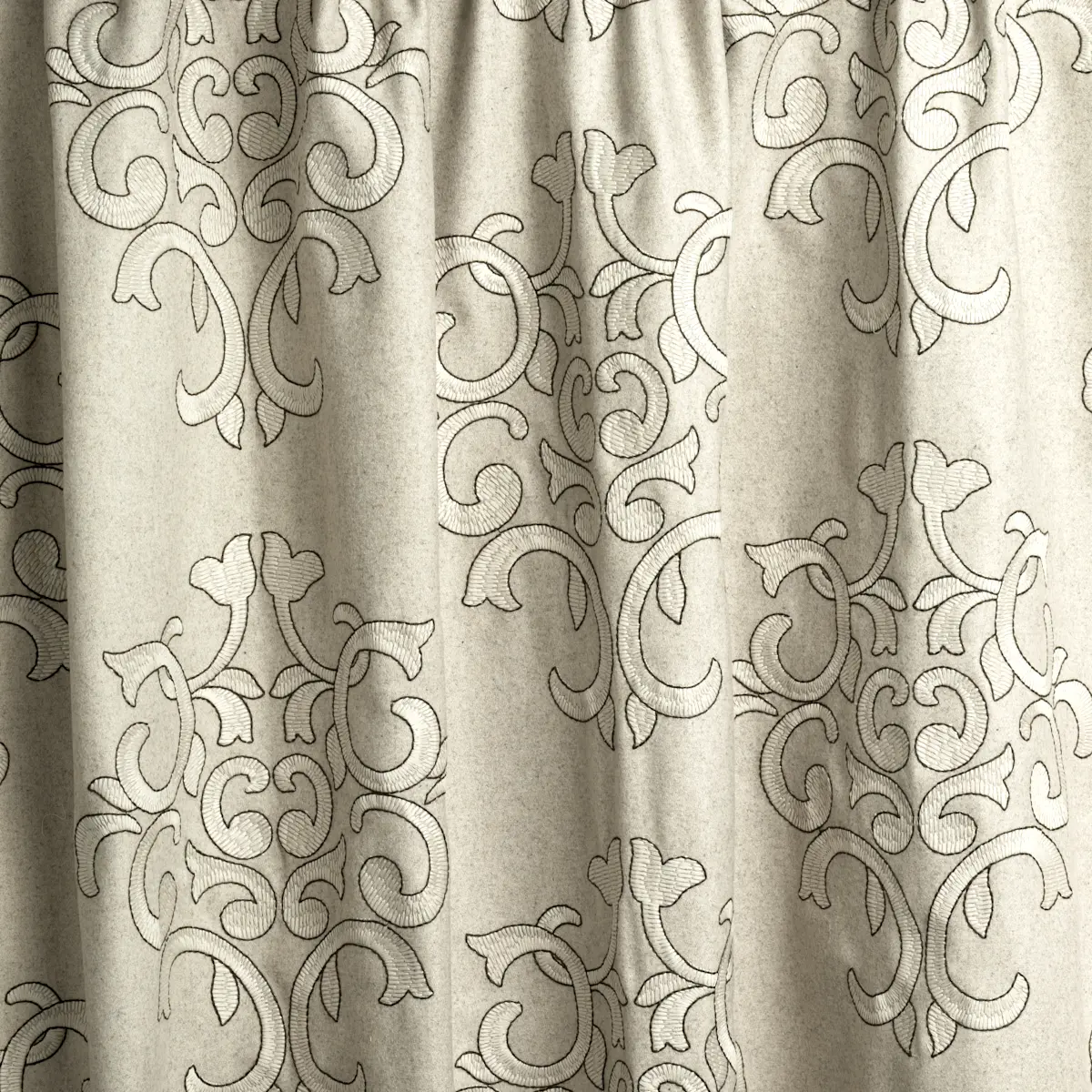 Byron Embroidered Wool_ OAT