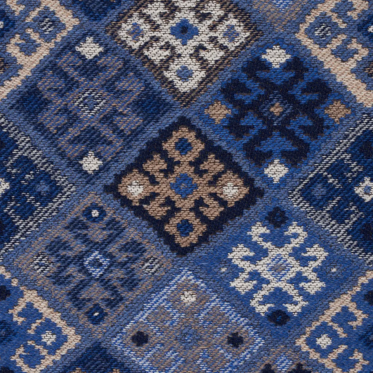 KILIM WEAVE_ BLUE