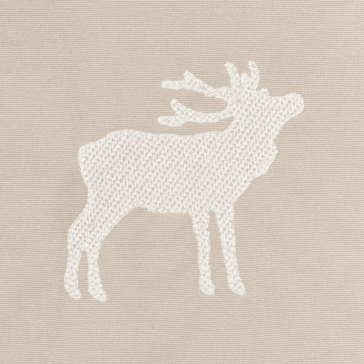 CARIBOU EMBROIDERY_ PARCHMENT