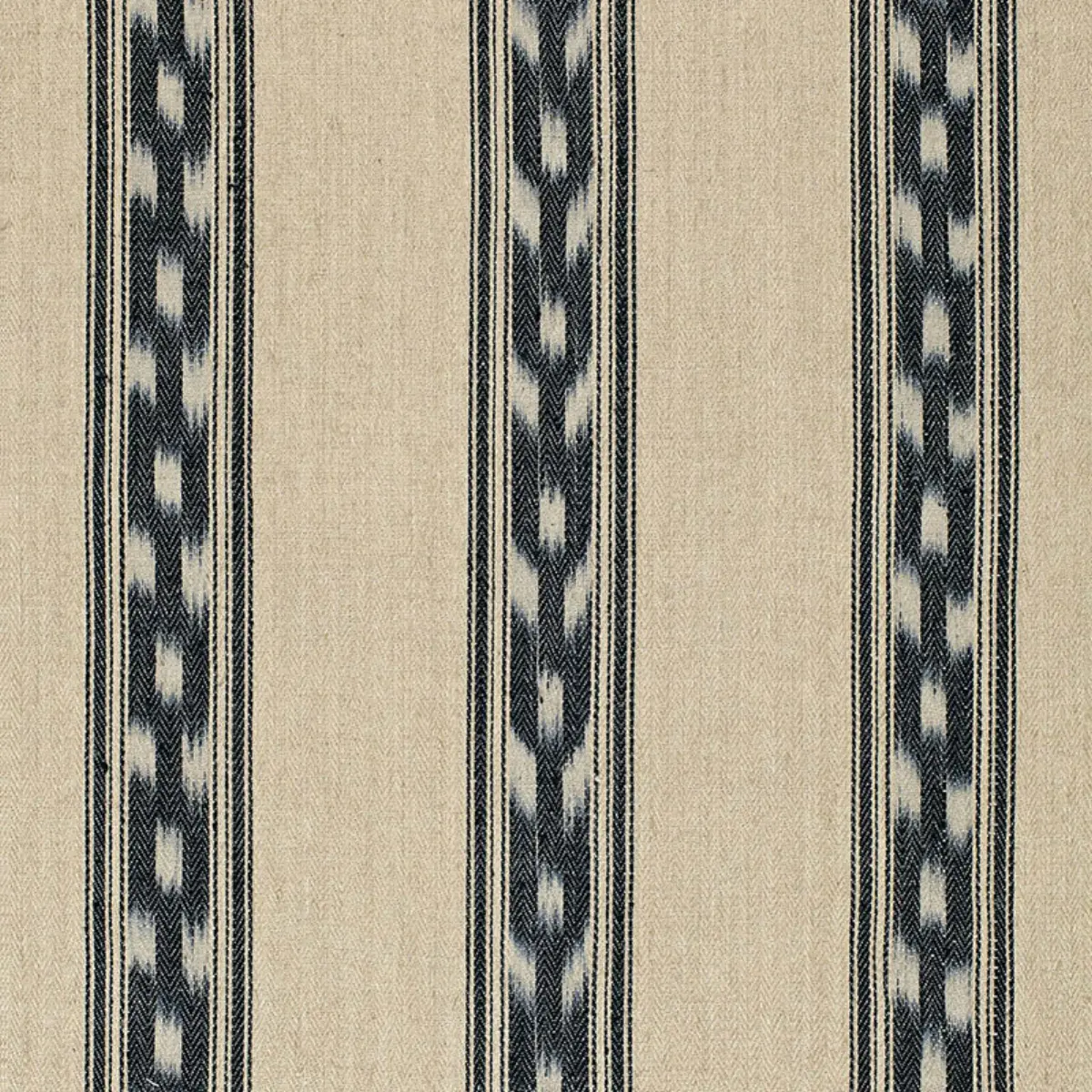 MOJAVE IKAT STRIPE_ EBONY
