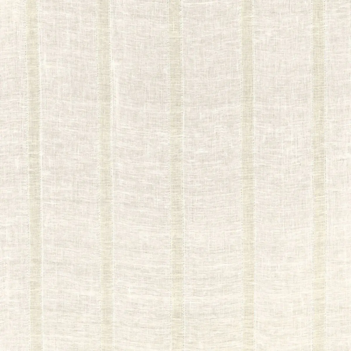 ELBA LINEN STRIPE SHEER_ IVORY / OAT