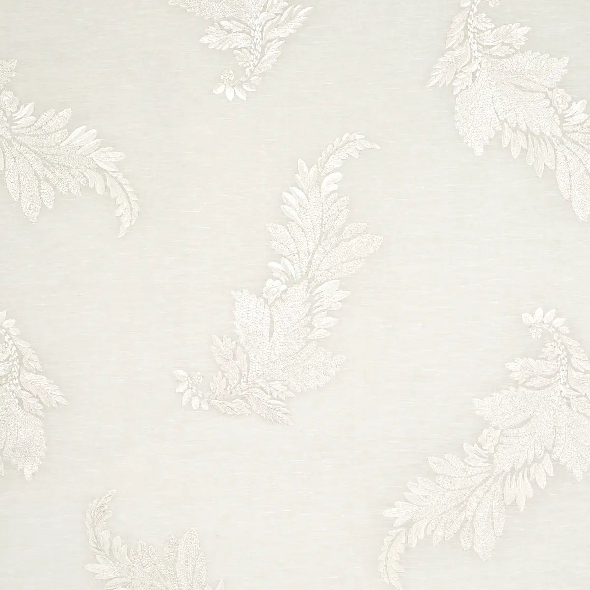 CONTESSA EMBROIDERED SHEER_ IVORY