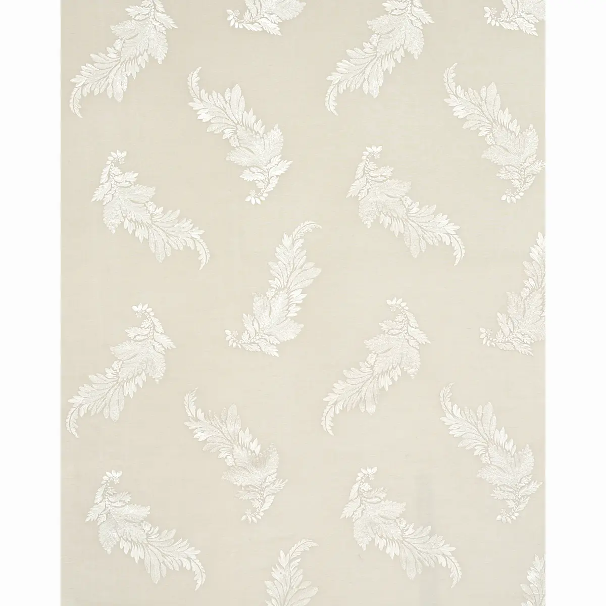 CONTESSA EMBROIDERED SHEER_ PEARL