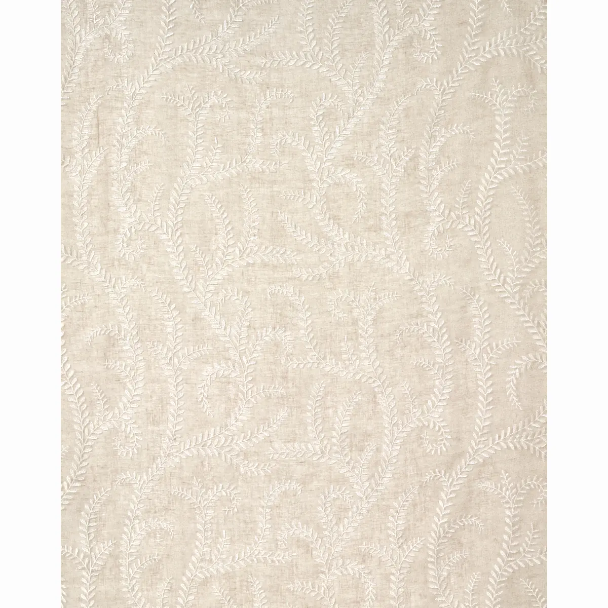 Boboli Embroidered Sheer_ LINEN