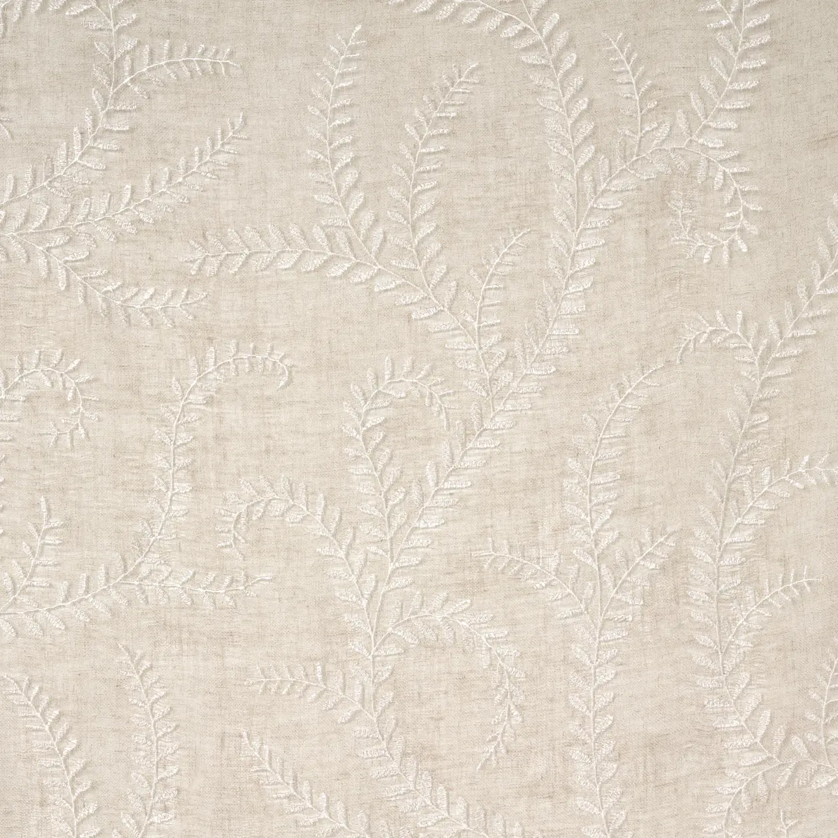Boboli Embroidered Sheer_ LINEN