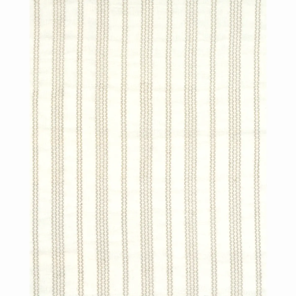 PIERO STRIPE EMBROIDERED SHEER_ PEARL
