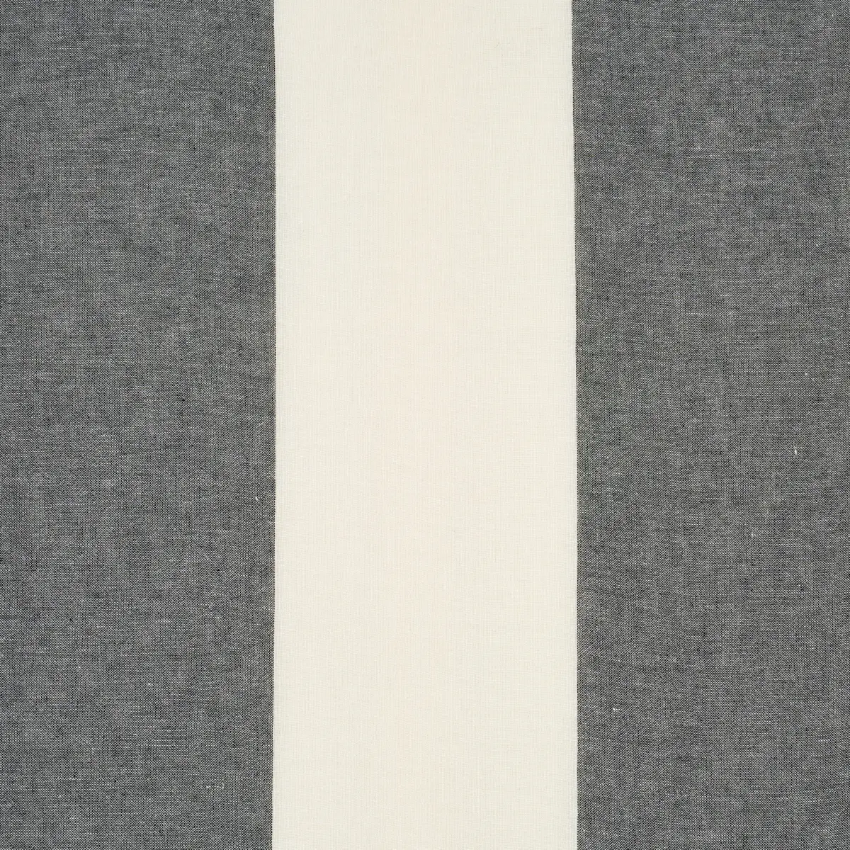 VISTA LINEN STRIPE CASEMENT_ CARBON AND WHITE