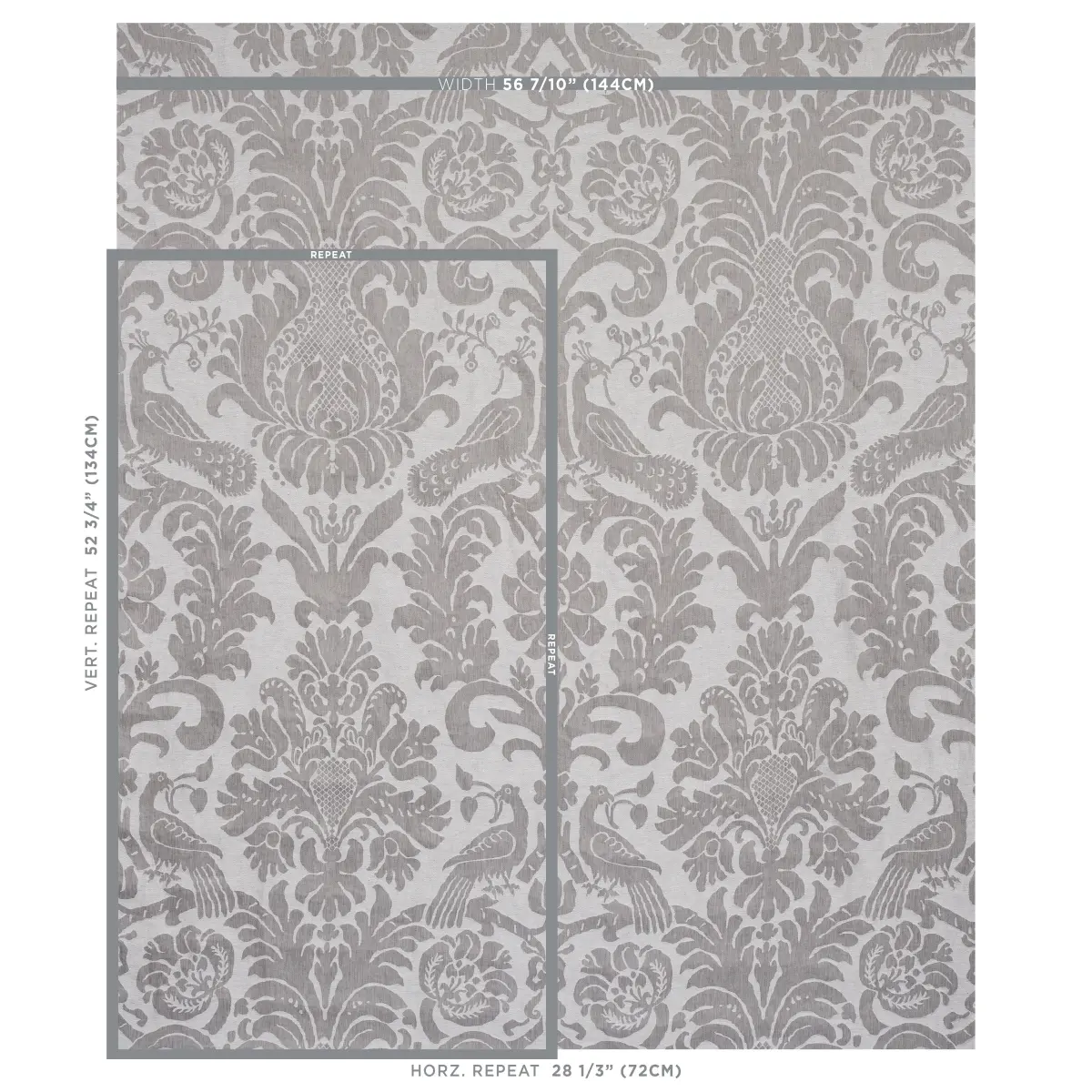 ANNA DAMASK_ GREY