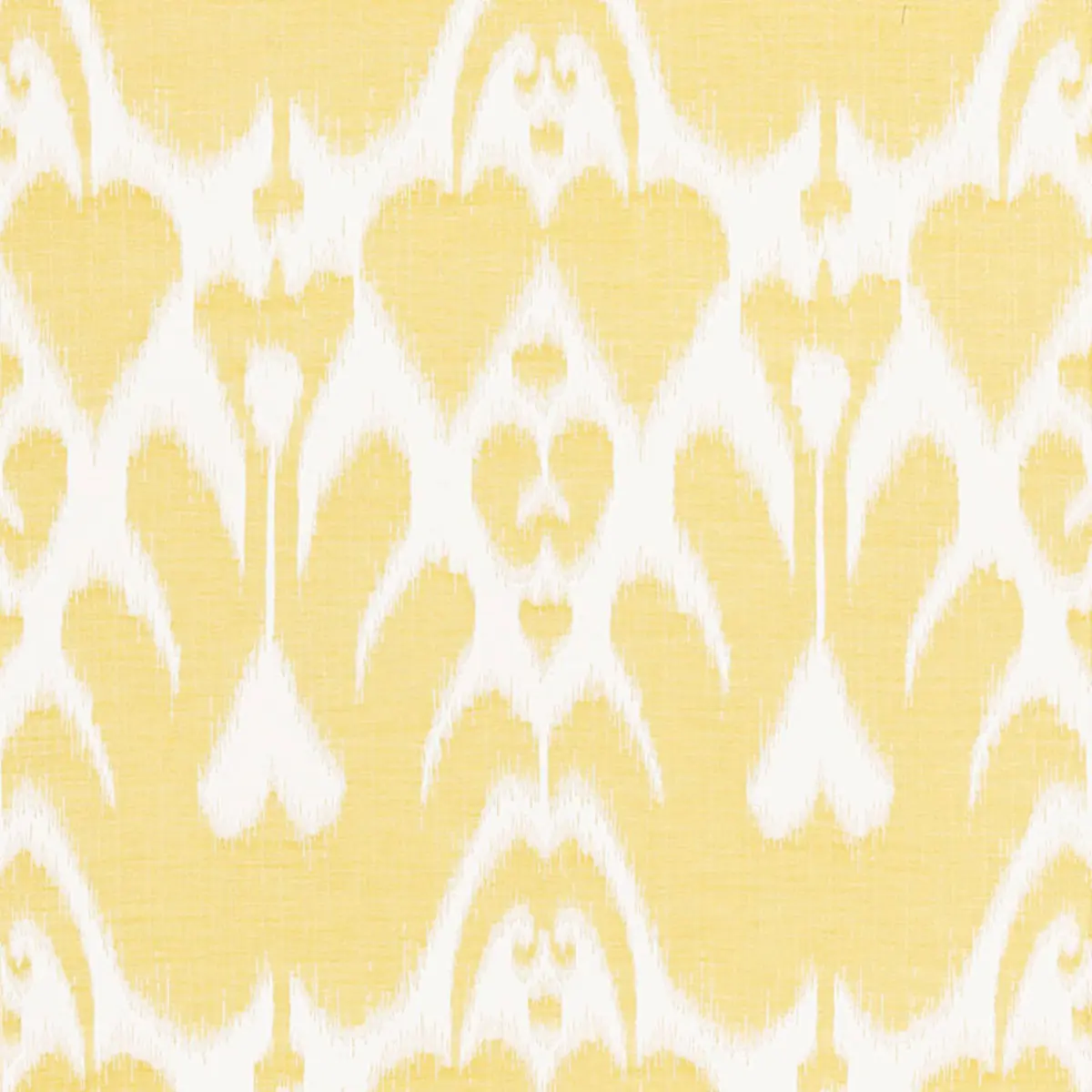 LELA COTTON IKAT_ CANARY