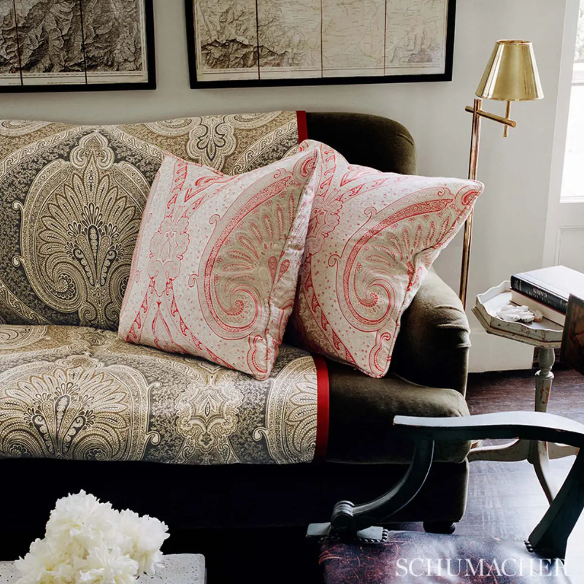 PRESTWICK WOOL SATIN_ ROUGE
