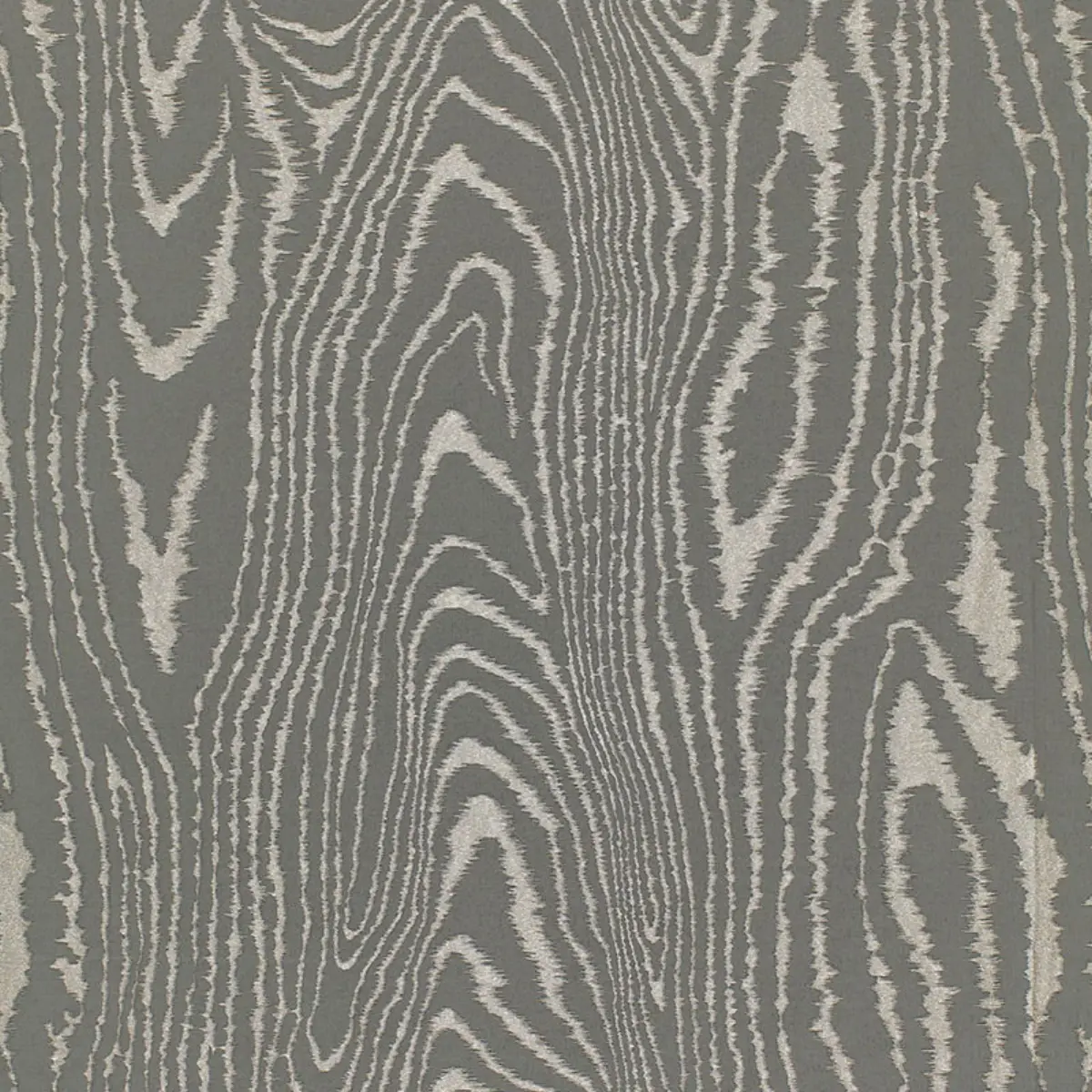 FAUX BOIS MOIRÉ WEAVE_ CHARCOAL