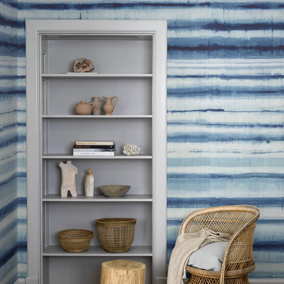 HABOTAI STRIPE_ INDIGO