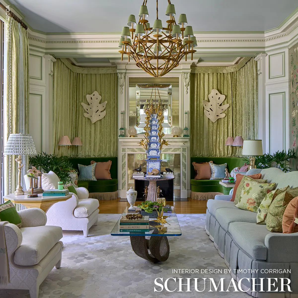 CHATEAU SILK DAMASK_ CITRON