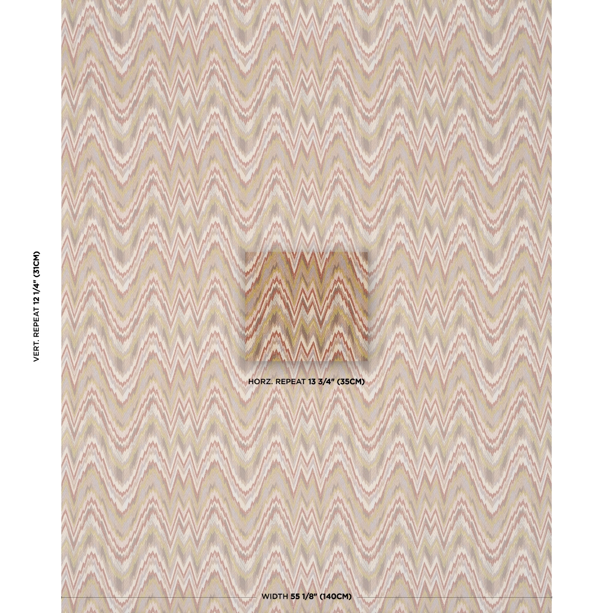 VALKYRIE FLAME STITCH_ TERRACOTTA HILLS