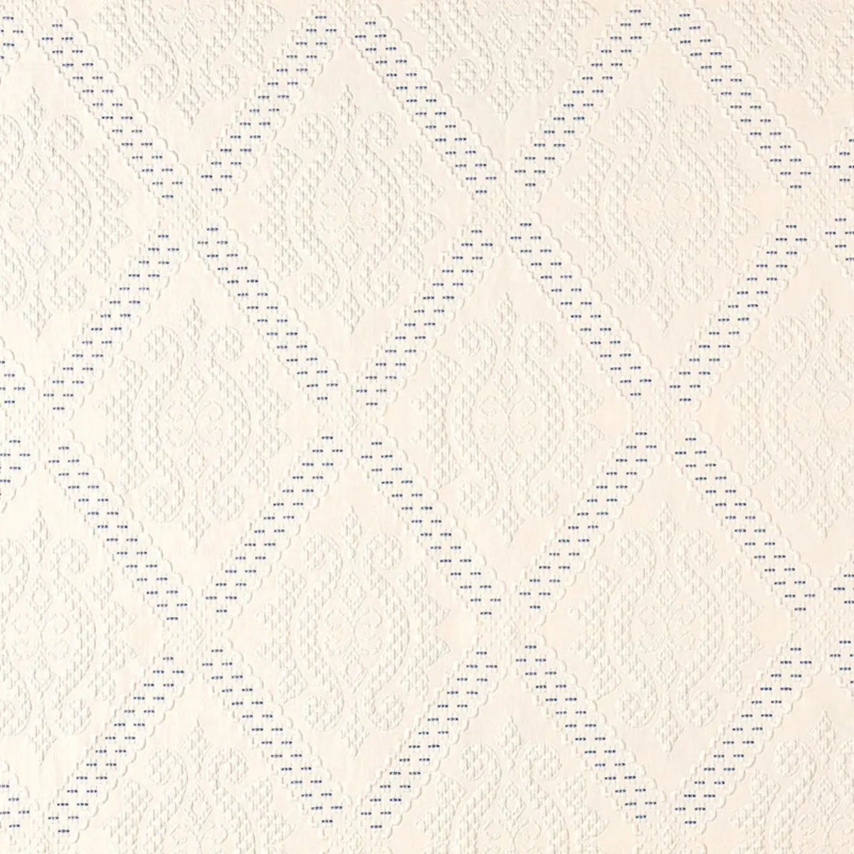 EUGENIE MATELASSÉ_ IVORY / BLEU
