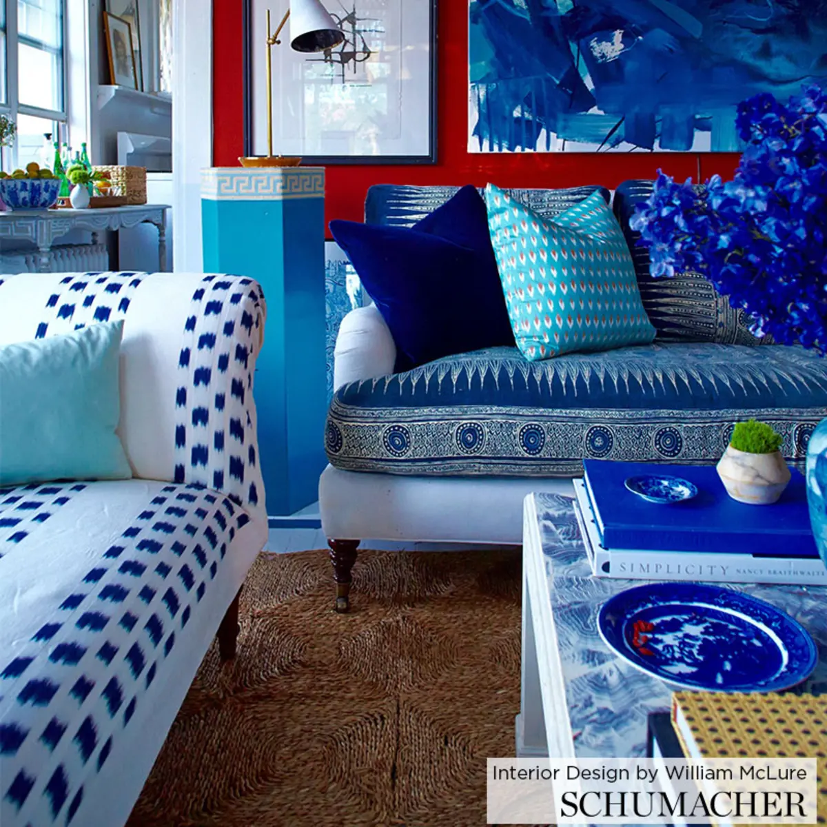 IZMIR IKAT STRIPE_ INDIGO