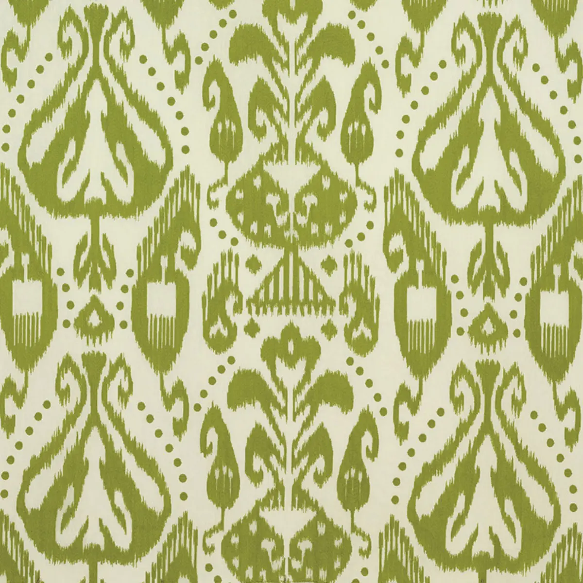 KIVA EMBROIDERED IKAT_ GRASS