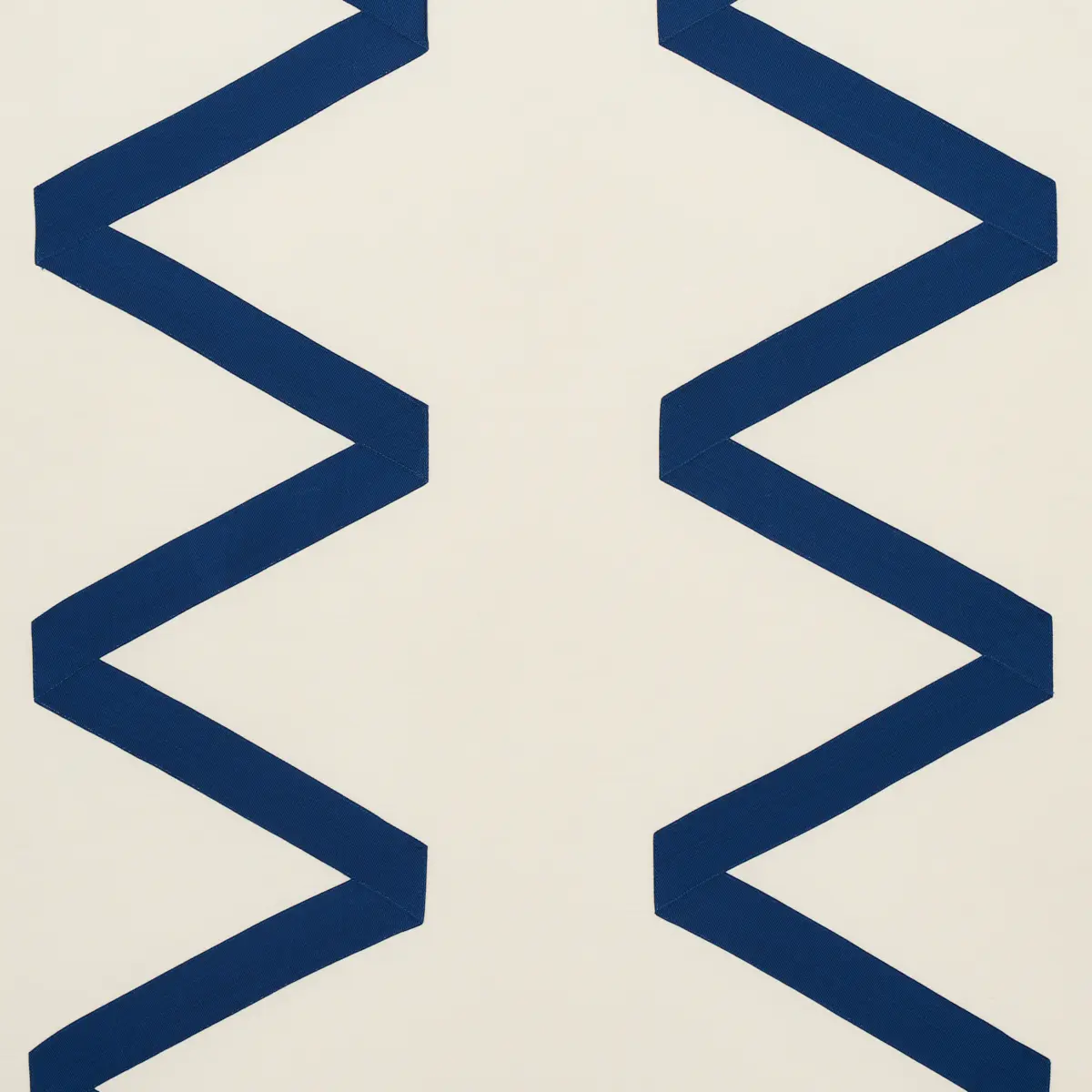 LEGERE LINEN SILK APPLIQUÉ_ COBALT ON IVORY