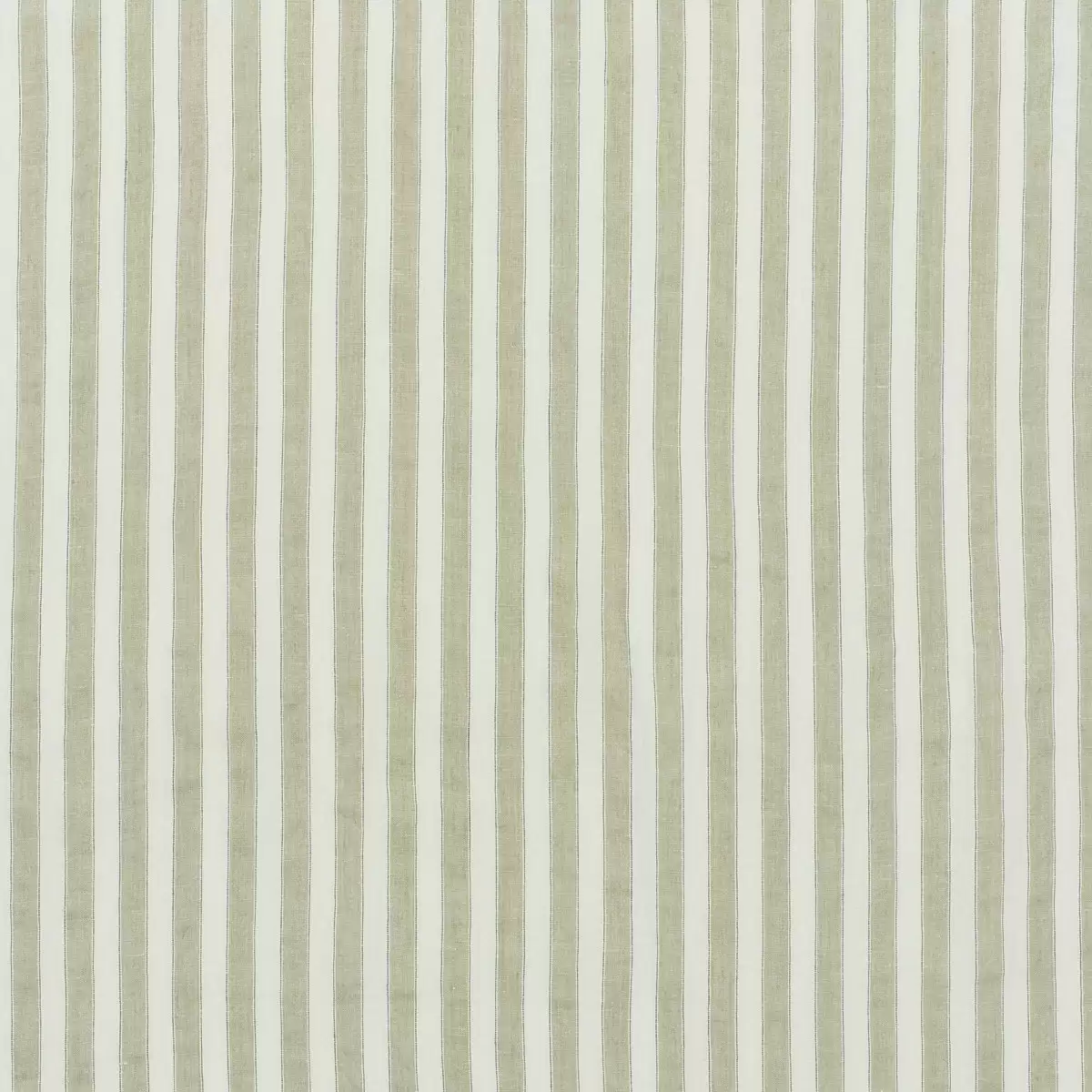 REGATTA LINEN STRIPE SHEER_ SAGE