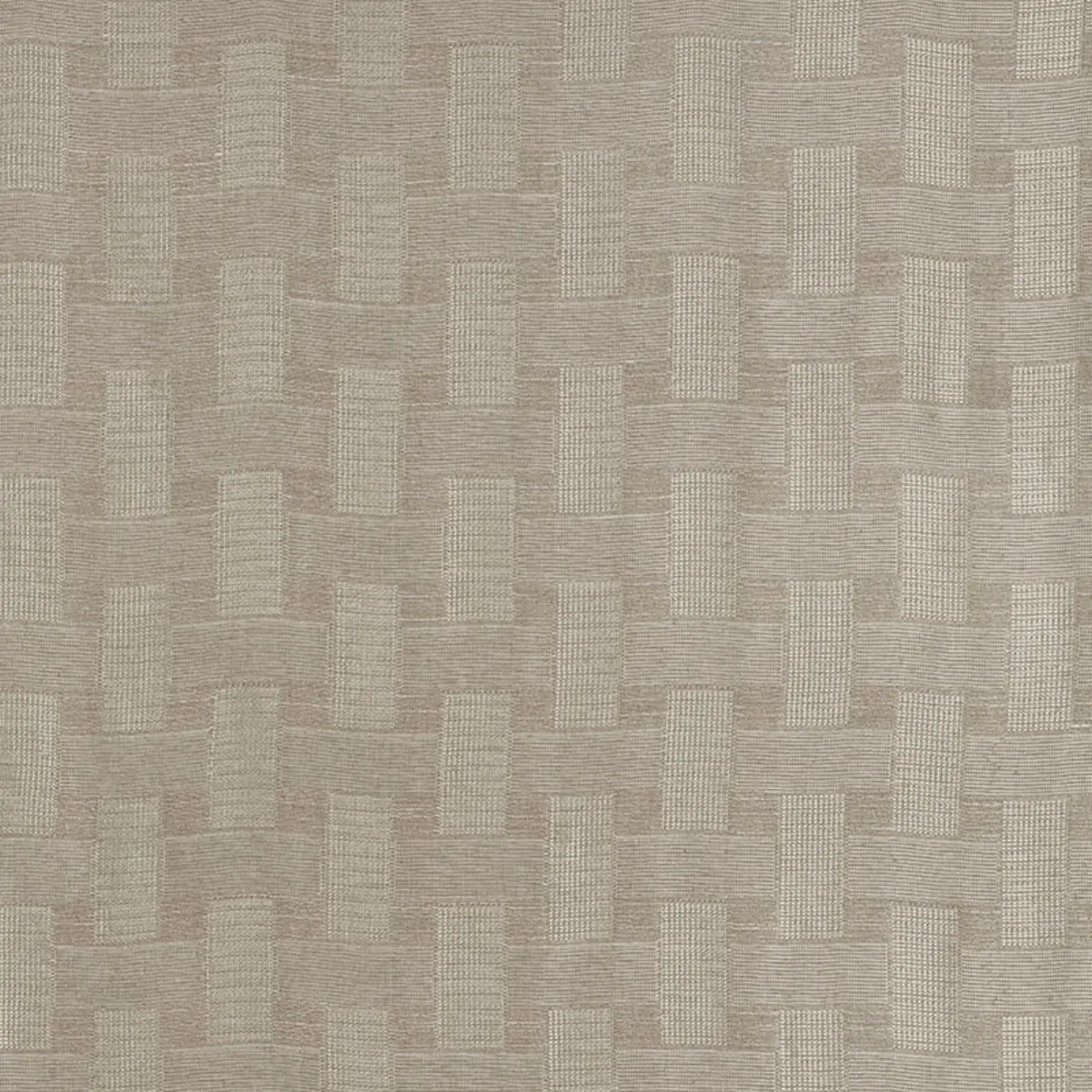 BASKETWEAVE SHEER_ TAUPE